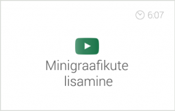 Exceli alg- ja kesktaseme koolituse e-kursuse alateema 'Diagrammide lisamine' video 'Minigraafikute lisamine'. Autor: Asko Uri, KehaMeeleKool / Kasulik Koolitus