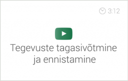 Exceli alg- ja kesktaseme koolituse e-kursuse alateema 'Tegevuste tagasivõtmine ja ennistamine' video 'Tegevuste tagasivõtmine ja ennistamine'. Autor: Asko Uri, KehaMeeleKool / Kasulik Koolitus