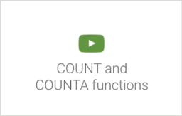 Excel Basic Course, video from topic 'Formulas and functions': 'COUNT and COUNTA functions', Excel training, Excel e-course, Kasulik Koolitus, Asko Uri, computer training