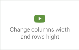 Excel Basic Course, video from topic 'Excel spreadsheet': 'Change columns width and rows hight', Excel training, Excel e-course, Kasulik Koolitus, Asko Uri, computer training
