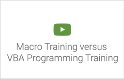 Excel Macros Course, Title: 'Macro Training versus VBA Programming Training'; Macros, Excel Training, Excel Course, Kasulik Koolitus, Asko Uri