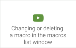 Excel Macros Course, Title: 'Changing or deleting a macro in the macros list window'; Macros, Excel Training, Excel Course, Kasulik Koolitus, Asko Uri