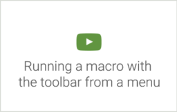 Excel Macros Course, Title: 'Running a macro with the toolbar from a menu'; Macros, Excel Training, Excel Course, Kasulik Koolitus, Asko Uri