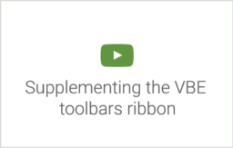 Excel Macros Course, Title: 'Supplementing the VBE toolbars ribbon'; Macros, Excel Training, Excel Course, Kasulik Koolitus, Asko Uri