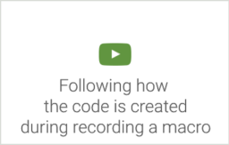 Excel Macros Course, Title: 'Following how the code is created during recording a macro'; Macros, Excel Training, Excel Course, Kasulik Koolitus, Asko Uri