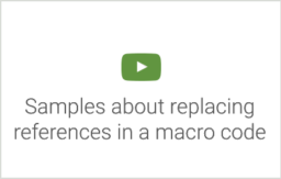 Excel Macros Course, Title: 'Samples about replacing references in a macro code'; Macros, Excel Training, Excel Course, Kasulik Koolitus, Asko Uri