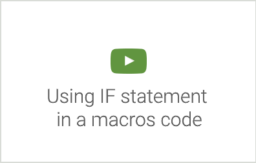 Excel Macros Course, Title: 'Using IF statement in a macros code'; Macros, Excel Training, Excel Course, Kasulik Koolitus, Asko Uri