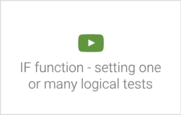 Excel Advanced Course, video from topic 'IF, OR and AND functions': 'IF function - setting one or many logical tests', Excel training, Excel e-course, Kasulik Koolitus, Asko Uri, computer training